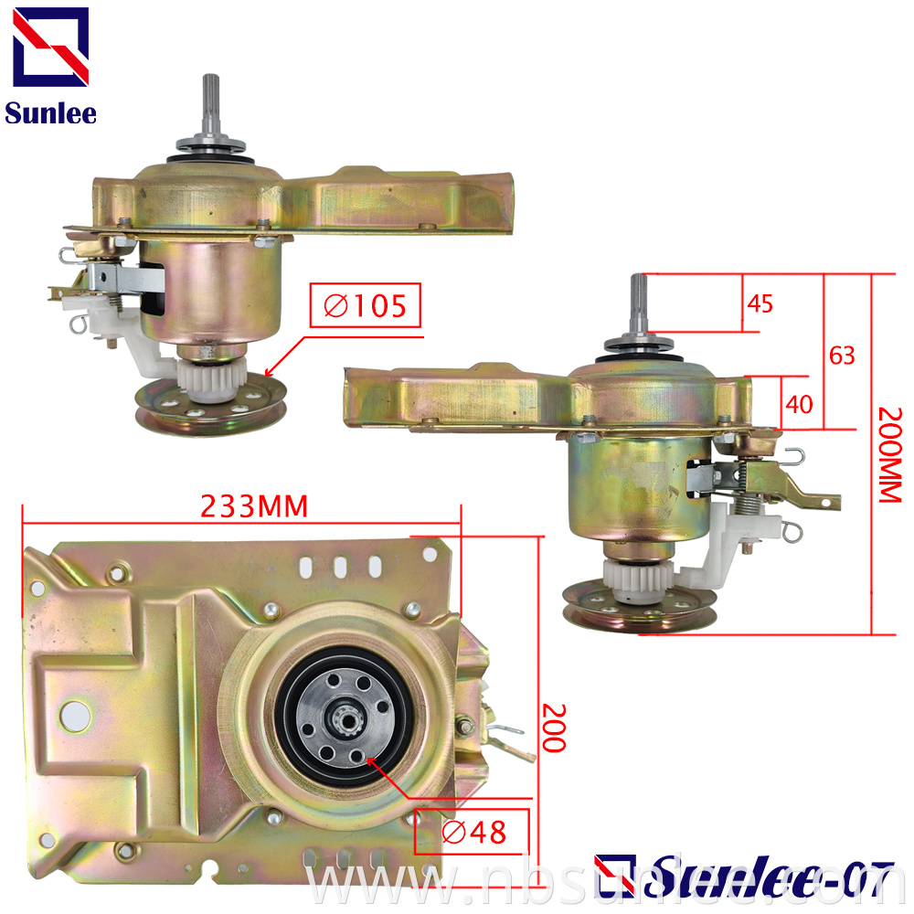 Midea Washing Machine Clutch Assembly